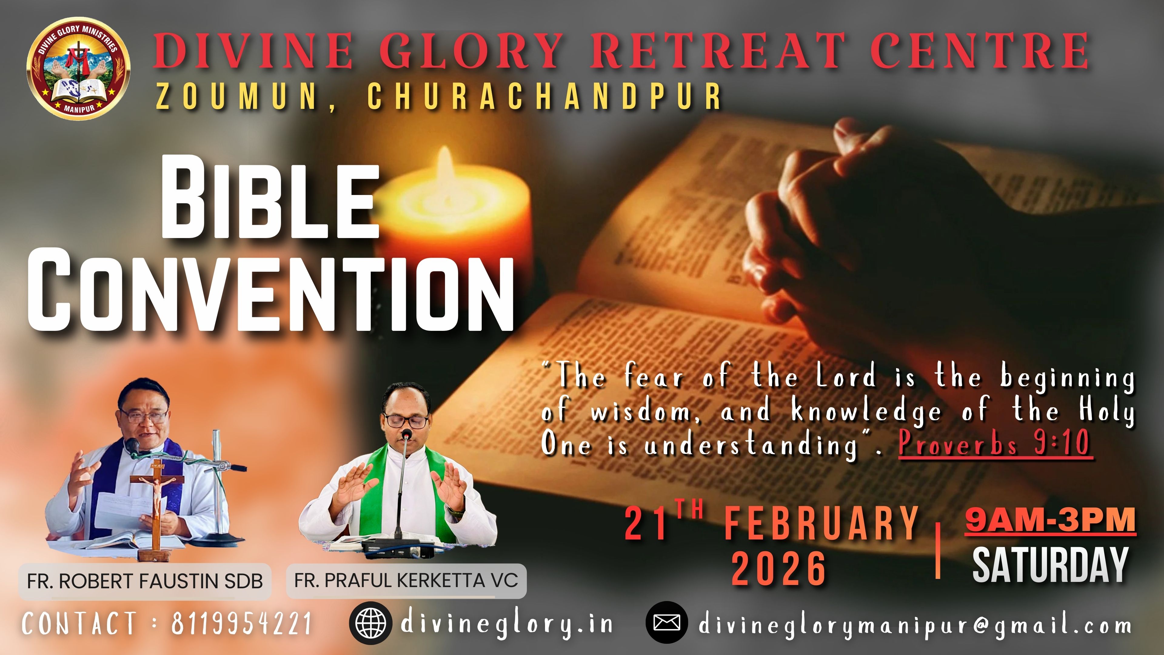 Divine Glory Bible Convention, Zoumun; 21st February 2026